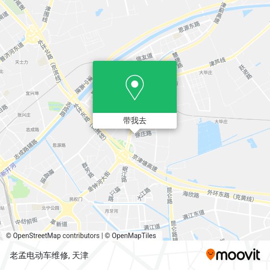 老孟电动车维修地图