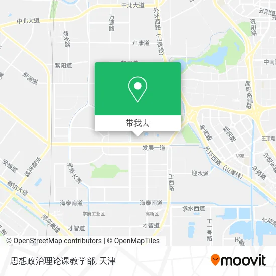 思想政治理论课教学部地图