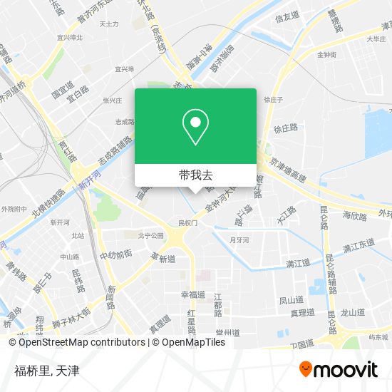 福桥里地图