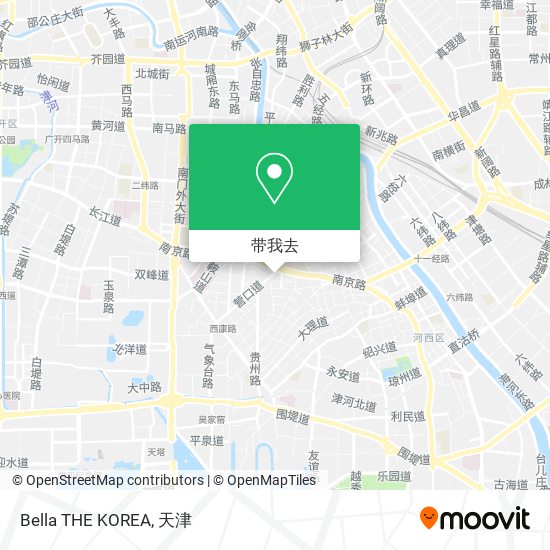 Bella THE KOREA地图