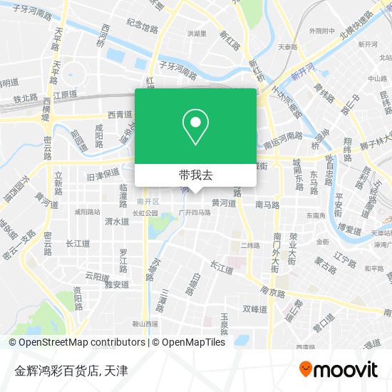 金辉鸿彩百货店地图