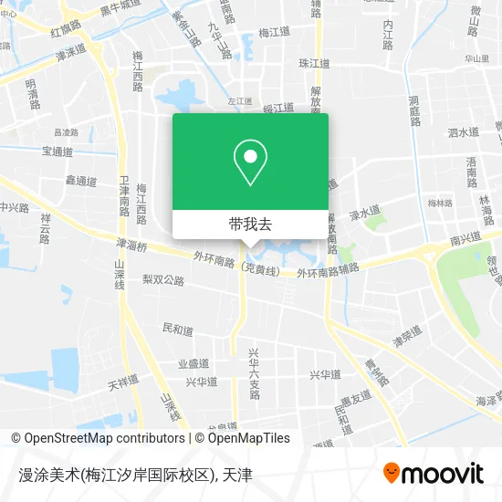 漫涂美术(梅江汐岸国际校区)地图