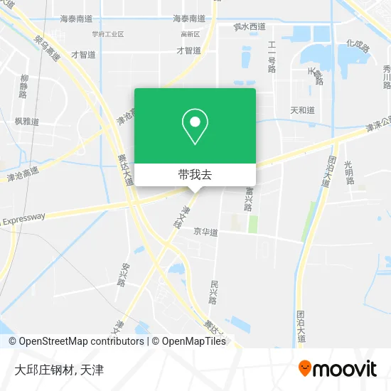 大邱庄钢材地图