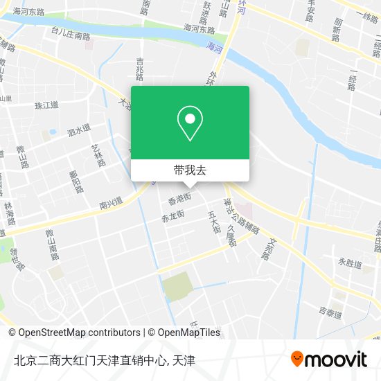北京二商大红门天津直销中心地图