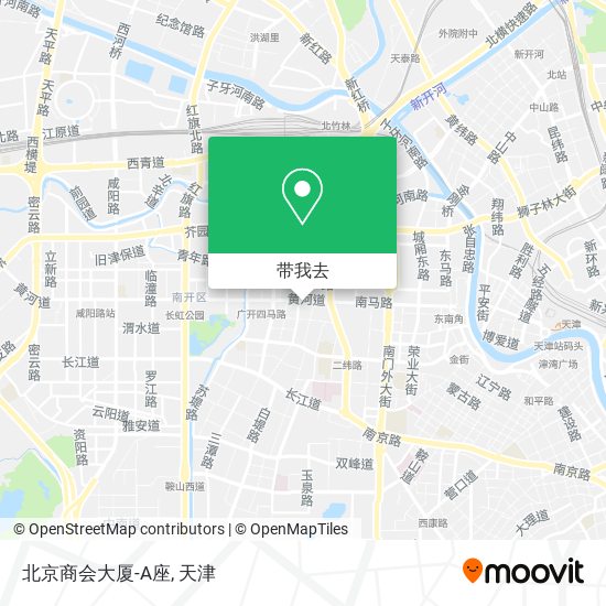 北京商会大厦-A座地图