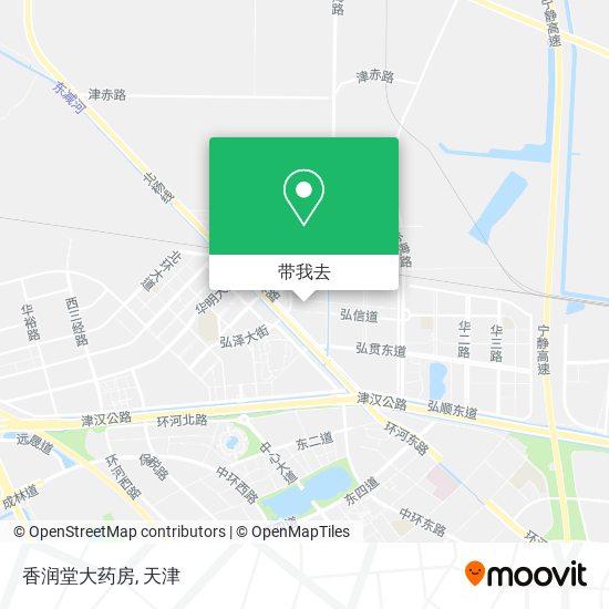 香润堂大药房地图