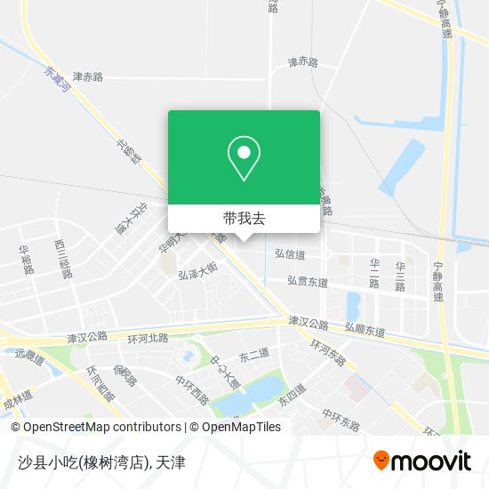 沙县小吃(橡树湾店)地图