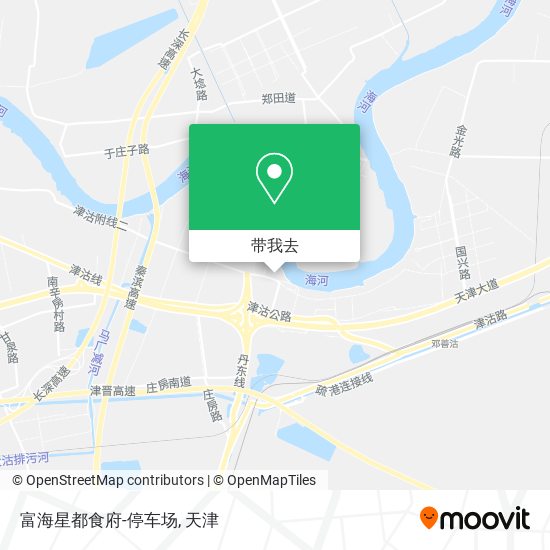 富海星都食府-停车场地图