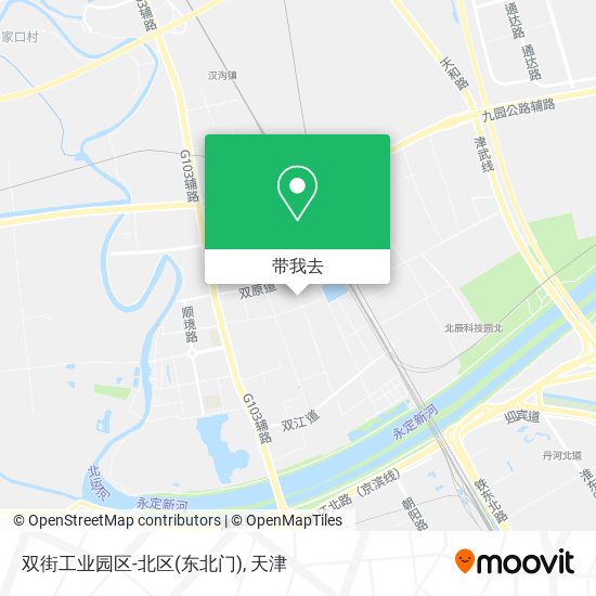 双街工业园区-北区(东北门)地图