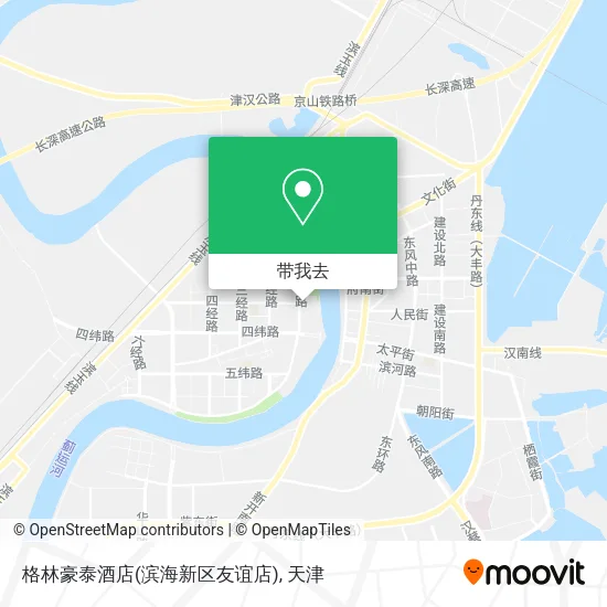 格林豪泰酒店(滨海新区友谊店)地图