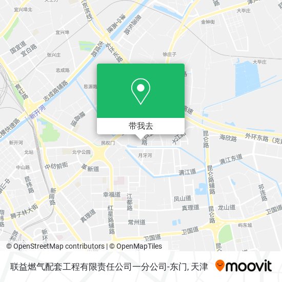 联益燃气配套工程有限责任公司一分公司-东门地图