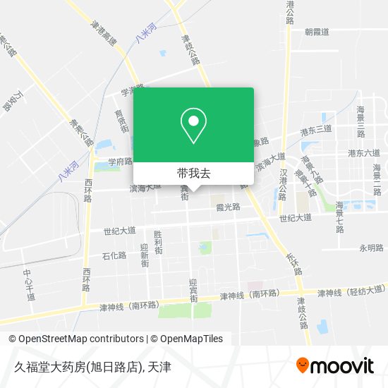 久福堂大药房(旭日路店)地图