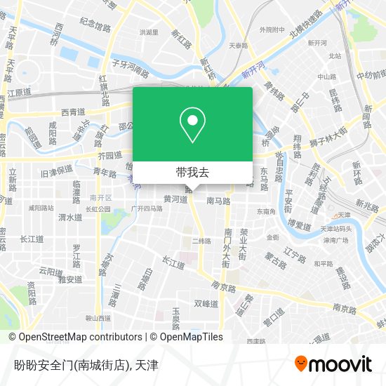 盼盼安全门(南城街店)地图