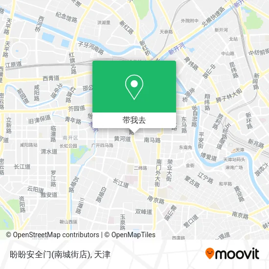 盼盼安全门(南城街店)地图