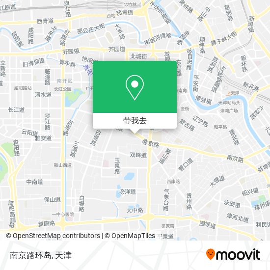 南京路环岛地图