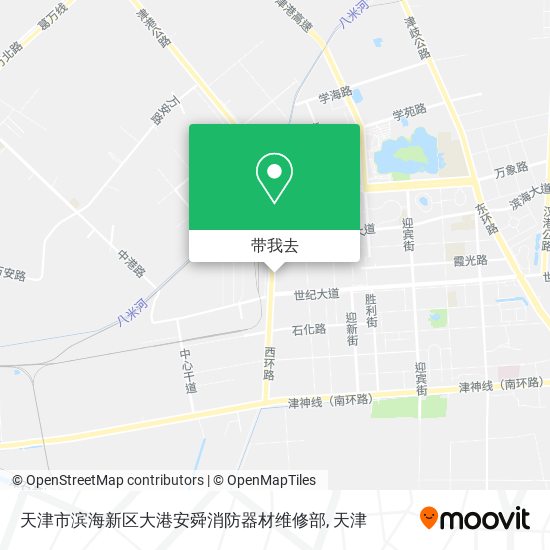 天津市滨海新区大港安舜消防器材维修部地图