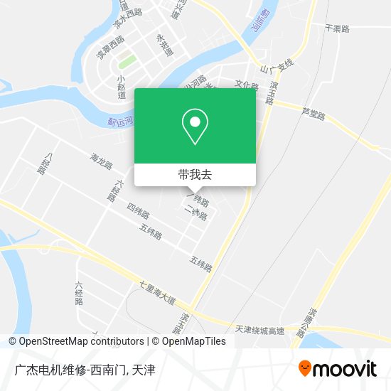 广杰电机维修-西南门地图