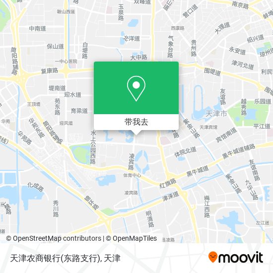 天津农商银行(东路支行)地图