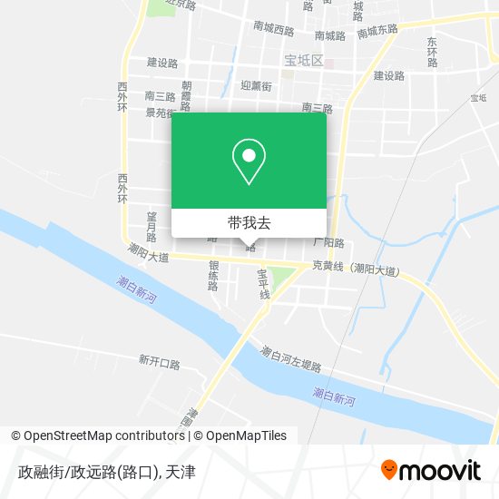 政融街/政远路(路口)地图