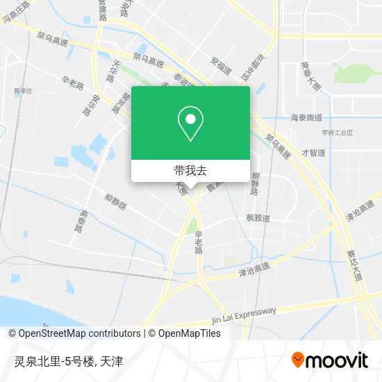 灵泉北里-5号楼地图