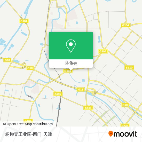 杨柳青工业园-西门地图