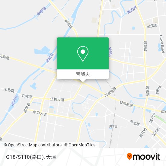 G18/S110(路口)地图