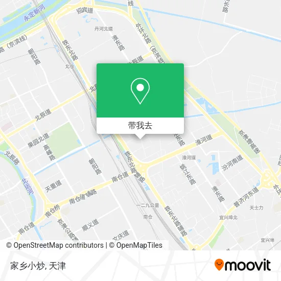 家乡小炒地图