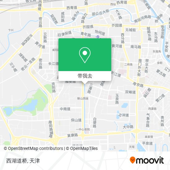 西湖道桥地图