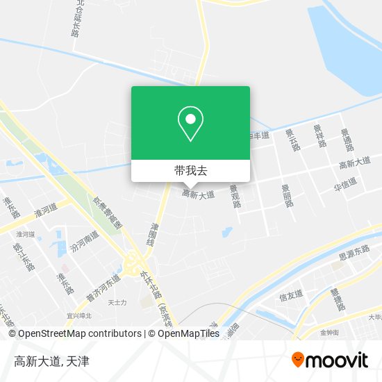 高新大道地图