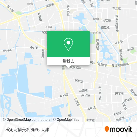 乐宠宠物美容洗澡地图