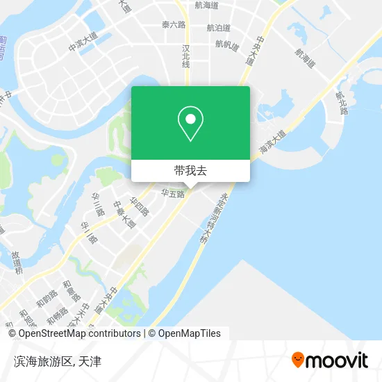 滨海旅游区地图