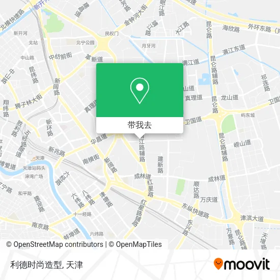 利德时尚造型地图
