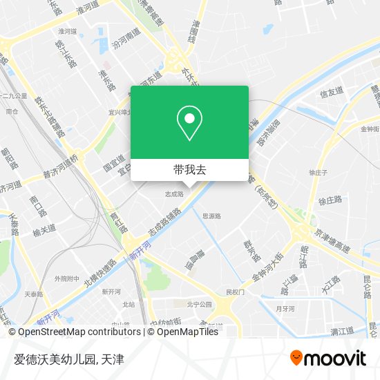 爱德沃美幼儿园地图
