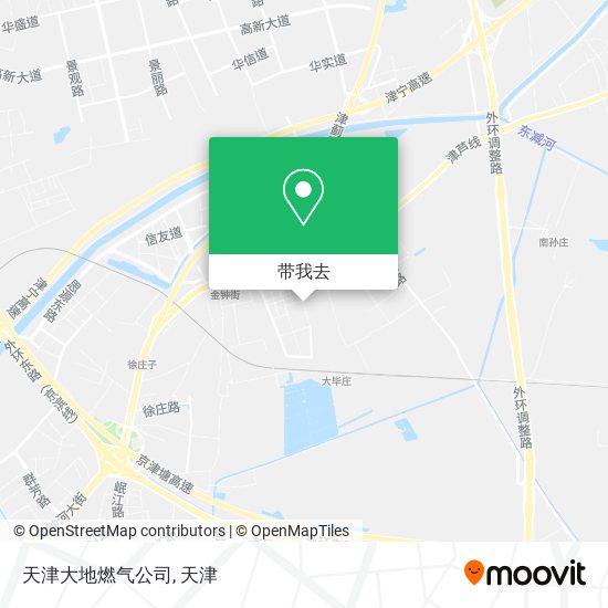 天津大地燃气公司地图