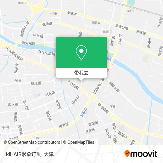 idHAIR形象订制地图