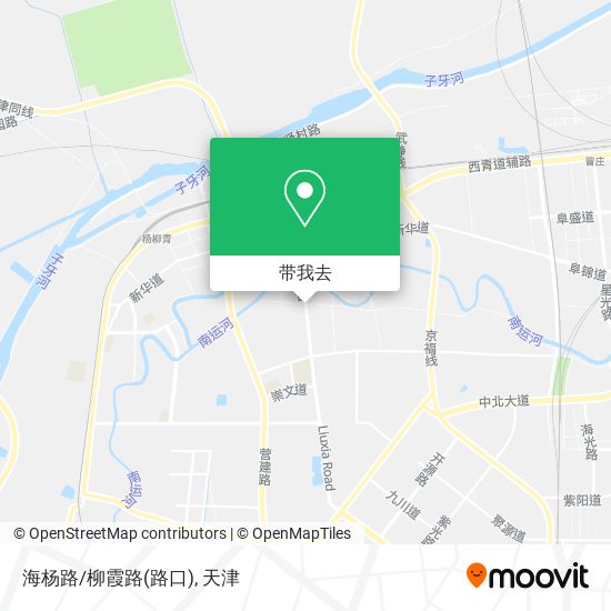 海杨路/柳霞路(路口)地图