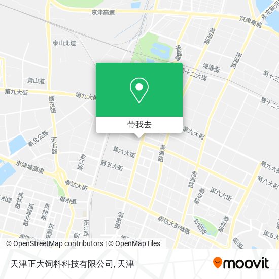 天津正大饲料科技有限公司地图
