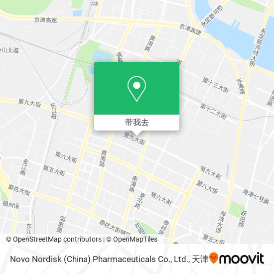 Novo Nordisk (China) Pharmaceuticals Co., Ltd.地图