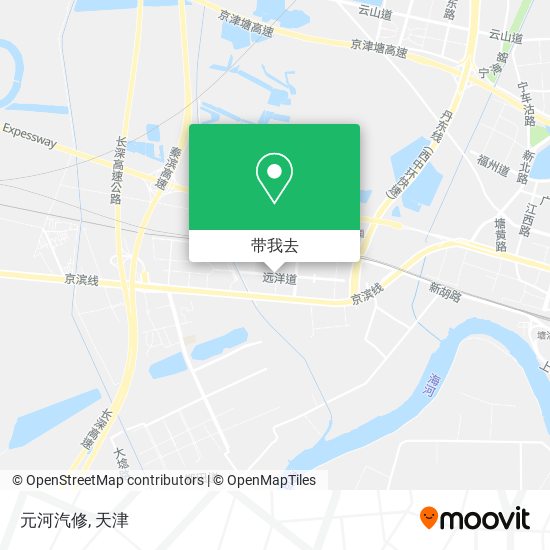 元河汽修地图