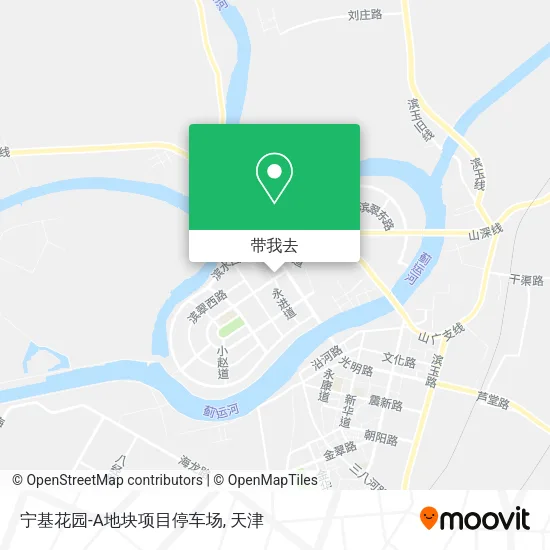 宁基花园-A地块项目停车场地图