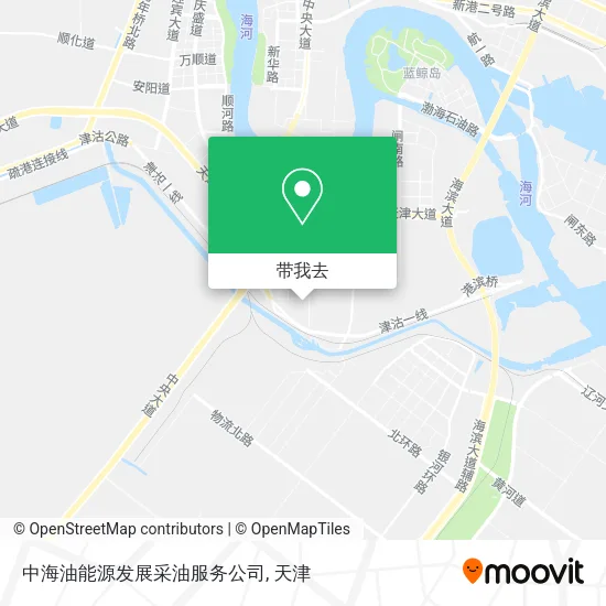 中海油能源发展采油服务公司地图