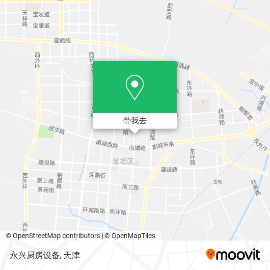 永兴厨房设备地图
