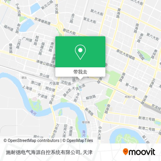 施耐德电气海源自控系统有限公司地图