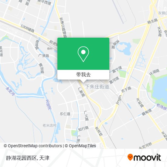 静湖花园西区地图
