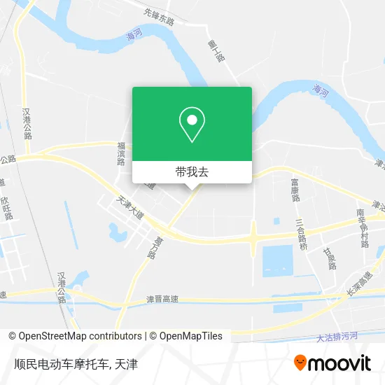 顺民电动车摩托车地图