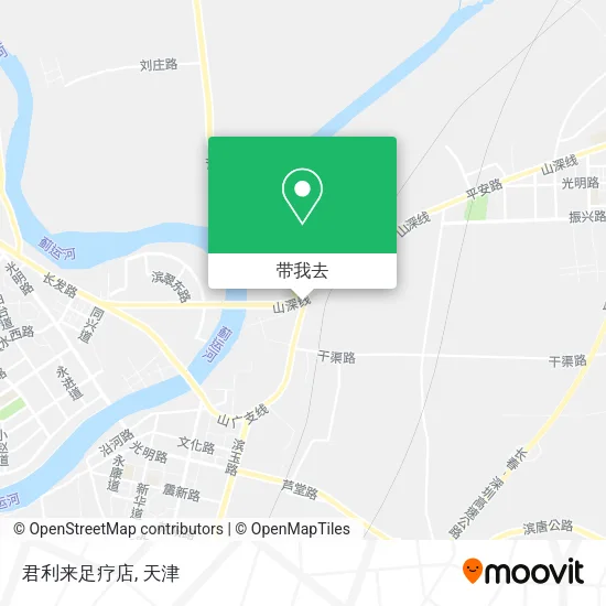 君利来足疗店地图