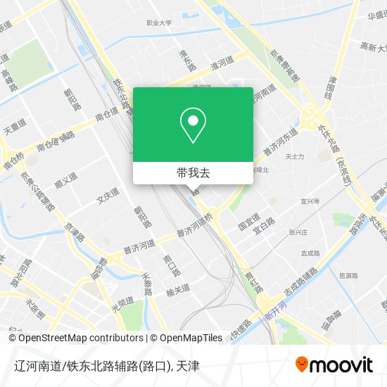 辽河南道/铁东北路辅路(路口)地图