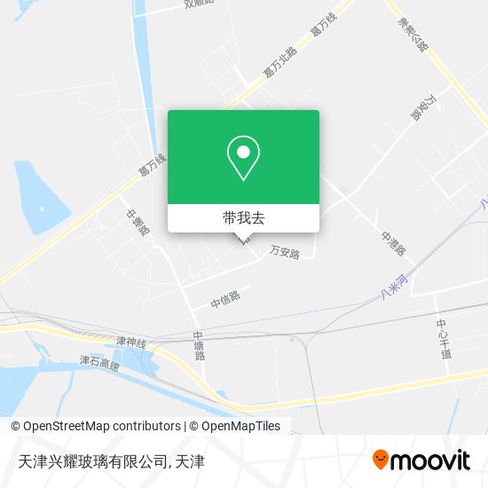 天津兴耀玻璃有限公司地图