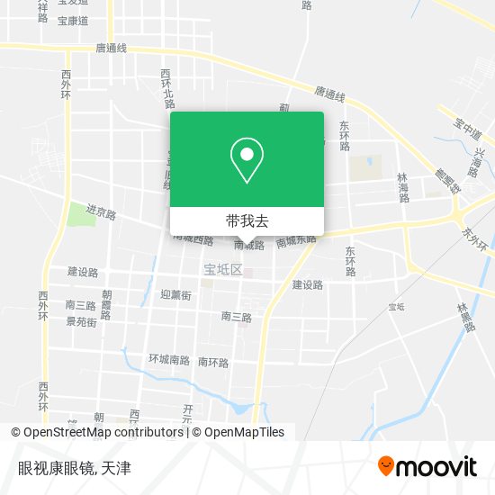 眼视康眼镜地图