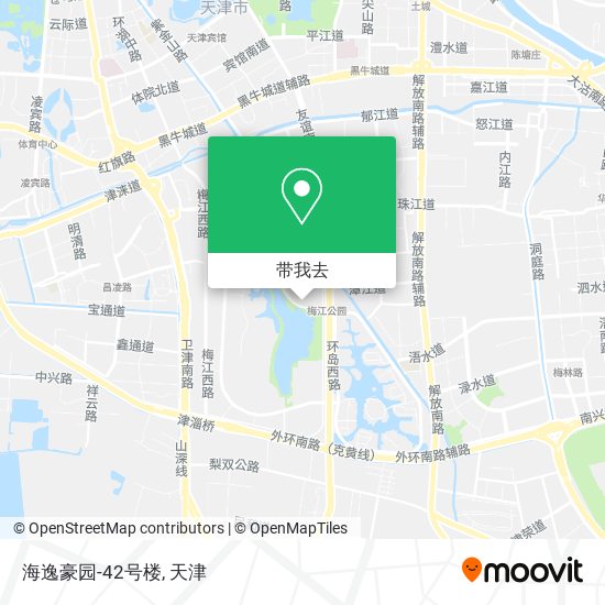 海逸豪园-42号楼地图